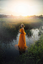 art dreamy dress Magic   people Photography  sunset woman