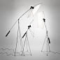 Si-Huis Crane Lamps modern floor lamps