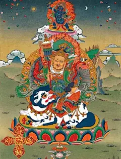 藏族唐卡的神秘手绘