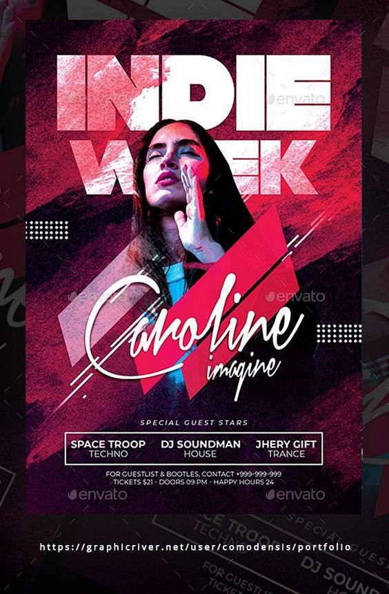 Indie Week Flyer - E...