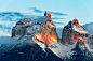 General 1400x934 nature landscape mountains sunrise snowy peak summit sunlight Torres del Paine national park Chile