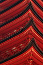 Miyajima, Japan, Red Pagoda by Jenny Hall