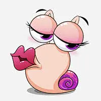 卡通手绘合成小蜗牛免抠素材_新图网 https://ixintu.com 卡通 合成 蜗牛