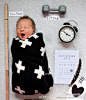 宝宝的出生照还可以这样拍！身长、体重、出生时刻都集合在一张照片里啦！快快学起来。