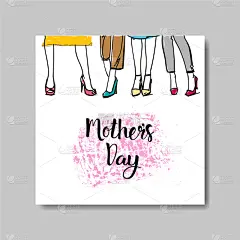 请柬,母亲节,贺卡,动物手,母亲,女人,白昼,夏天,白色,可爱的