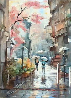 方一块采集到AI绘画