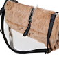 毛茸茸的包包让MM在冬天也可以感受到丝丝暖意，这款兔毛包包专为爱美的MM打造，搭配什么衣服都非常有淑女范~超仙的哦~