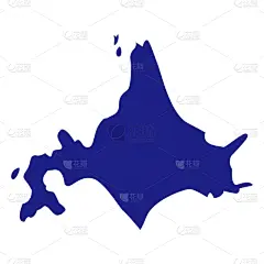 简单,北海道,高雅,商务,旅途,清新,著名景点,绘画插图,日本,时尚