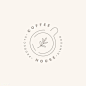 Coffee house minimal logo vector | free image by rawpixel.com / wan