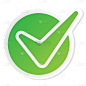ICON-矢量打勾图标7