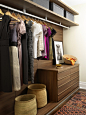 modern closet by Croma Design Inc