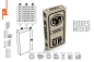 长方形药盒纸盒子品牌vi提案外观包装设计样机模板mockups素材图-淘宝网