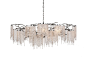 Contemporary chandelier / nickel - VICTORIA : VOC160N by William Brand - Brand van Egmond