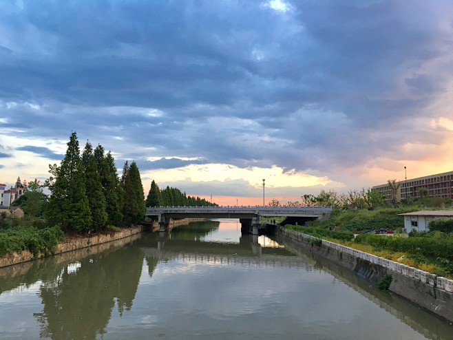 桥上的风景