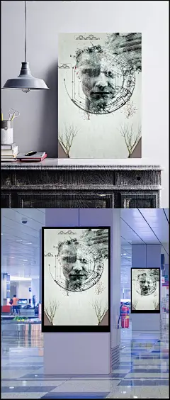 创意美术展毕业设计海报背景素材|迷宫,徘徊,社会,路上,平面设计,彷徨,作品展,海报,梦想,字体,个人展,毕业展,设计展,美术展