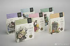 TPABBI草本植物蜂蜜包装设计.采用手绘插画风格。质朴、可爱，充满了亲和力。 ​​​​