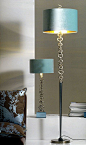 Luxury Designer Bronze Floor Lamp, so glamorous, over 3,000 beautiful limited production interior design inspirations inc, furniture, lighting, mirrors, tabletop accents and gift ideas to enjoy pin and share at InStyle Decor Beverly Hills Hollywood Luxury