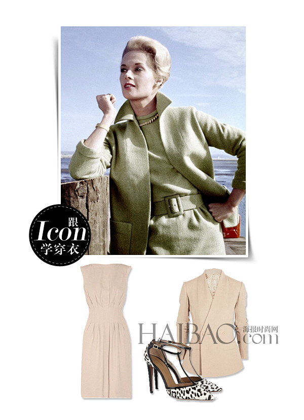 跟icon学穿衣第15期:悬疑经典《群鸟》中蒂比·海德伦