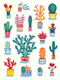 #cactus #plants made by Jessica H Lee: 