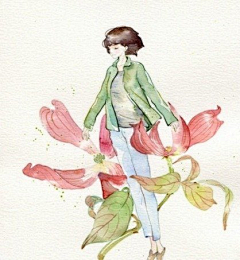 wi心心采集到Painting 水彩