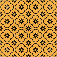 floral spanish pattern