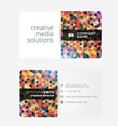 卡通扁平化几何图科技催乳师高清素材 催乳师名片 卡通名片 名片 名片png 扁平化名片 矢量几何图名片 矢量卡通扁平化几何图科技催乳师名片免费下载 质感名片 免抠png 设计图片 免费下载