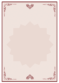 精美紫色花边授权书背景素材聆聽花語采集到奖状/奖励模板采集证书