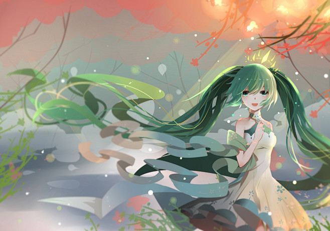 miku~   （可放大） #初音未来#...