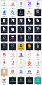 字母系列B LOGO商标设计vi素材包 ai矢量源文件淘宝店标微商标志-淘宝网