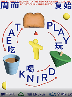 赶路的薯片采集到海报
