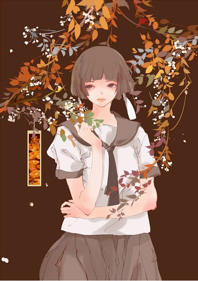 #插画# #治愈系#-花瓣网