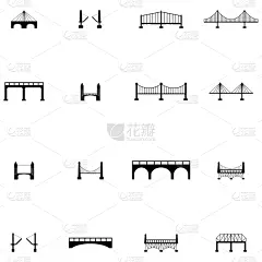 琴码,图标集,分离着色,商务,图像,建筑业,工业,矢量,运输,剪影