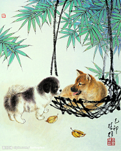黑冥神采集到水墨画