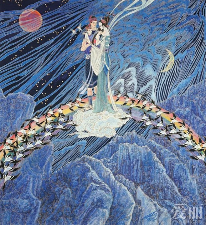 [转载]【丁绍光】-------人物画作品精选-花瓣网