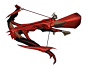 Dragon crossbow : A dragon crossbow is a crossbow wielded in the main hand slot, and is currently the fifth strongest non-degradable crossbow in the game. It requires a Ranged level of 60 to wield. It is made by using a crossbow string on a dragon c'bow (
