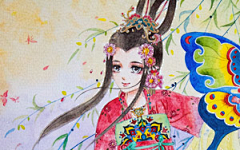木小宅是个采花贼采集到A、   绘画教程/水彩/彩铅/参考 。