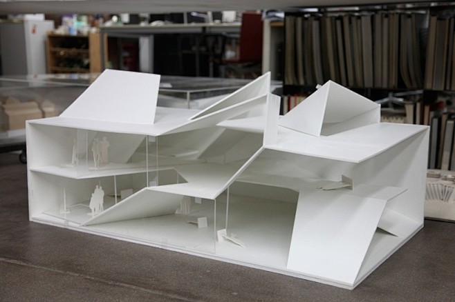 "折叠的房子"展台设计 by：标准营造 ...