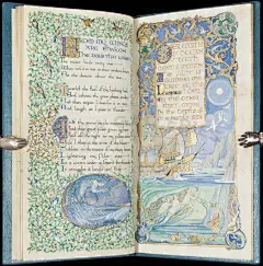 《云朵和夜晚、以及雪莱的诗》
Jessie Bayes 1914年的梦幻手绘本 ​​​​