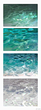 水的质感画法教程。