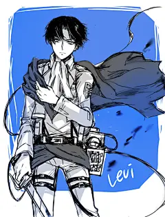 兵长你的香皂掉了、进击的巨人、动漫、兵长、二次元