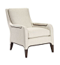 Giles Chair from the Atelier collection by Hickory Chair Furniture Co.: 