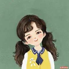 头像 丨 纵然伤心也不要愁眉不展，因为你不知谁会爱上你的笑容