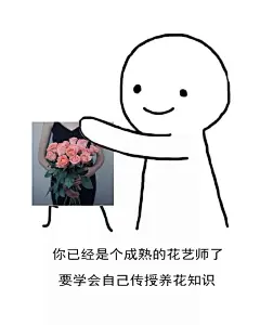 花艺师系列表情包_hanabycelsia