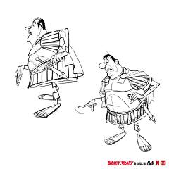 Photo by Juliaon Roels on June 02, 2025. 可能是稻草人和文字的普普藝術品.