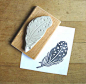 hand-carved stamps: 50 of my favorite | Design*Sponge