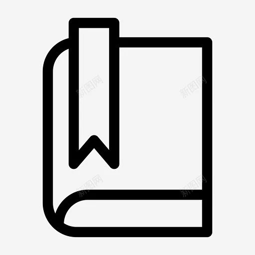 书签日记日记本图标 平面电商 创意素材-花瓣网