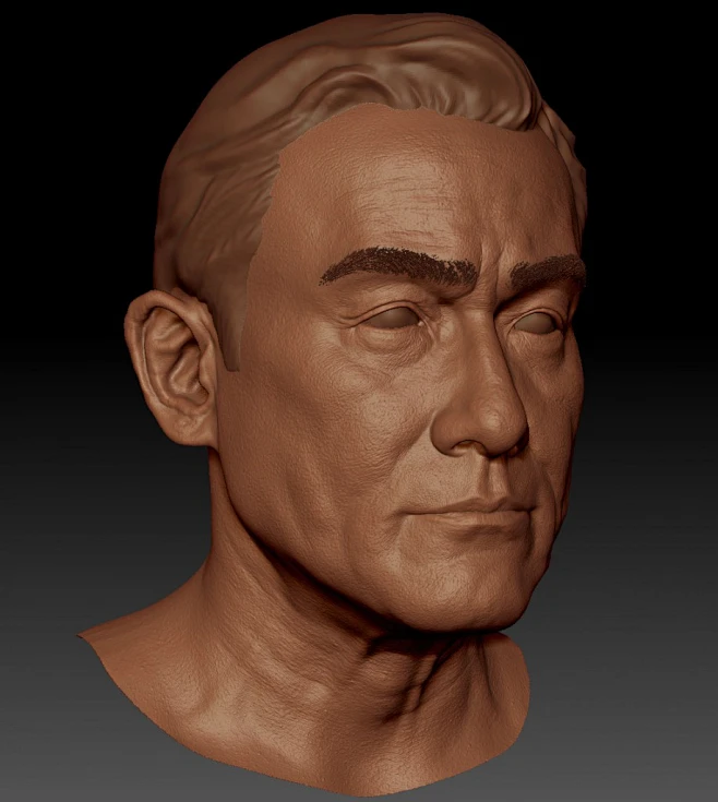 zbrush头部造型实战教程 | ABOUTCG视频教程-花瓣网
