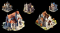 在二维资源创建的Buildings - Icon Pack - 虚幻引擎商城 : This pack includes 129 buildings icons.