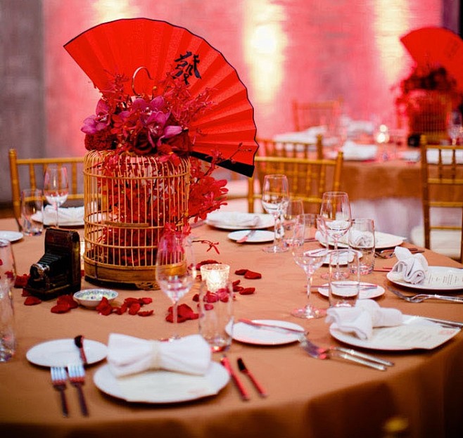 红色的纯正中国风婚礼
