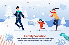 家庭,雪球,进行中,乐趣,女儿,周末活动,时间,请柬,休闲